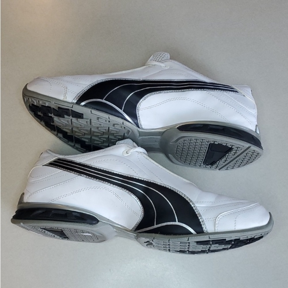 White Puma Running Sneakers - Picture 3 of 7